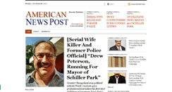 Desktop Screenshot of americannewspost.com